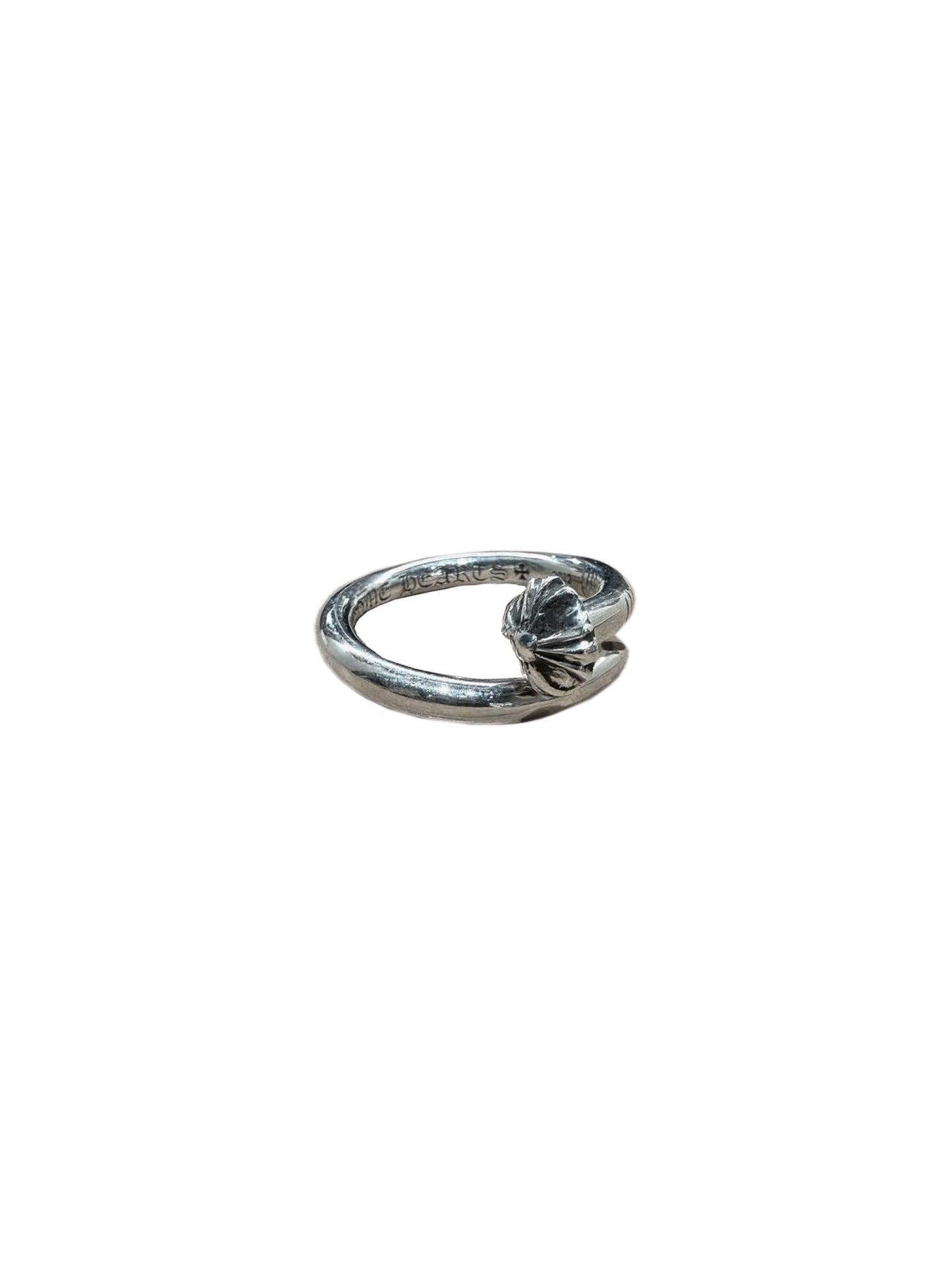 Chrome Hearts Nail Cross Ball Silver Ring US 8 C319016373-Used