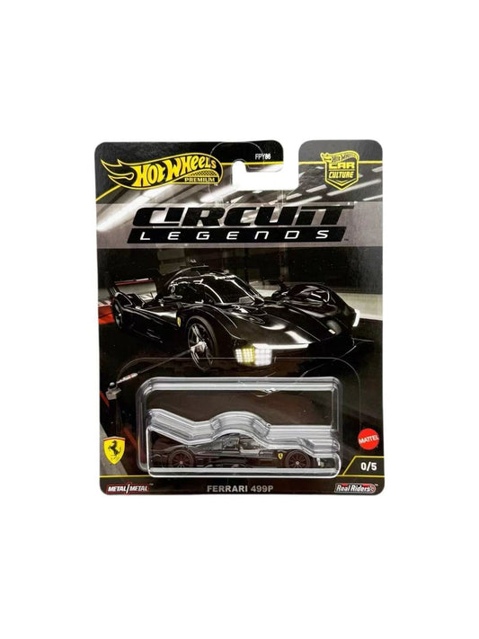 C-Hot Wheels 1:64 Premium Ferrari 499P Chase Circuit Legend