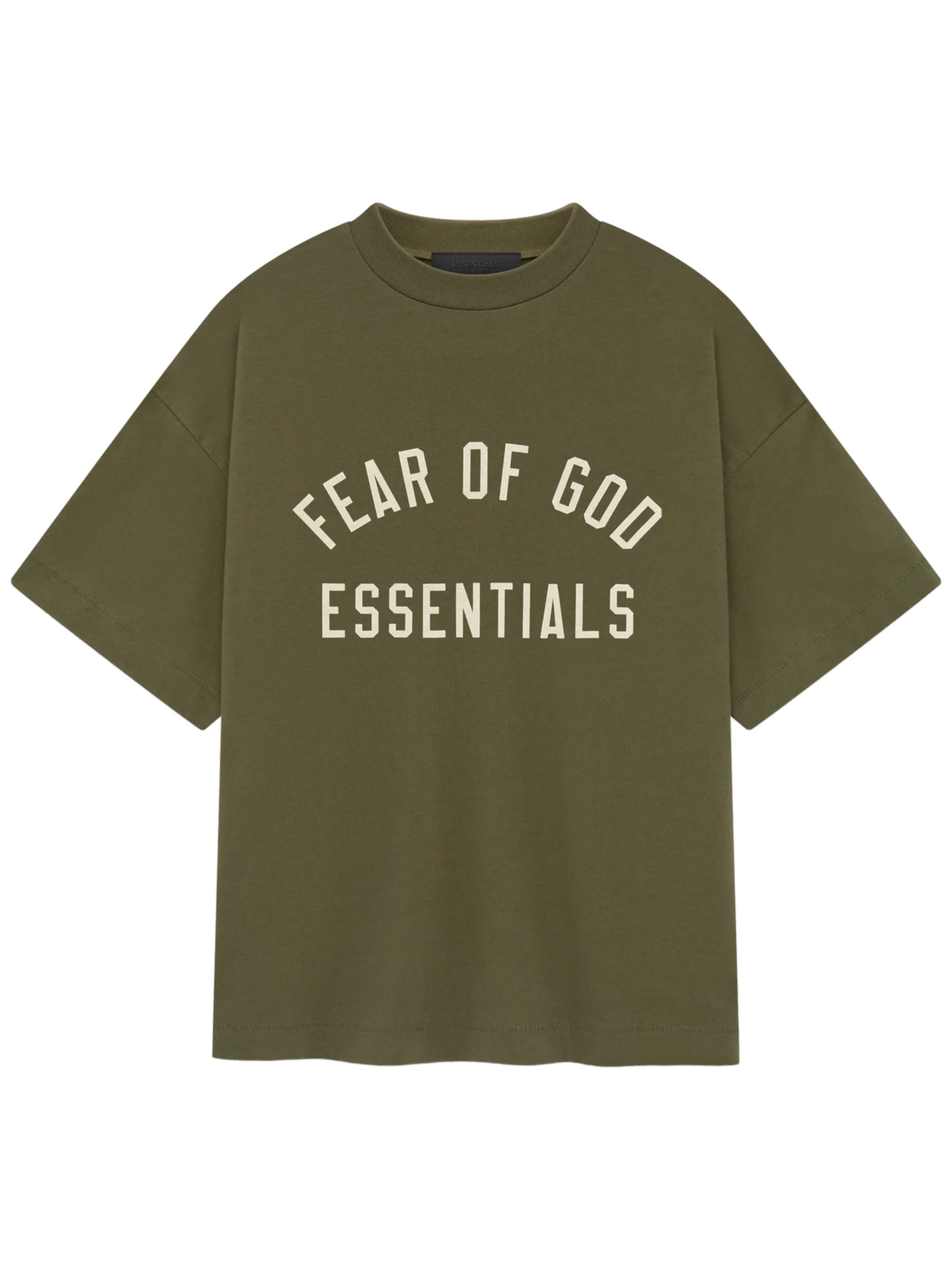 Essentials 24Fw Kids Jersey Crewneck Tee Military