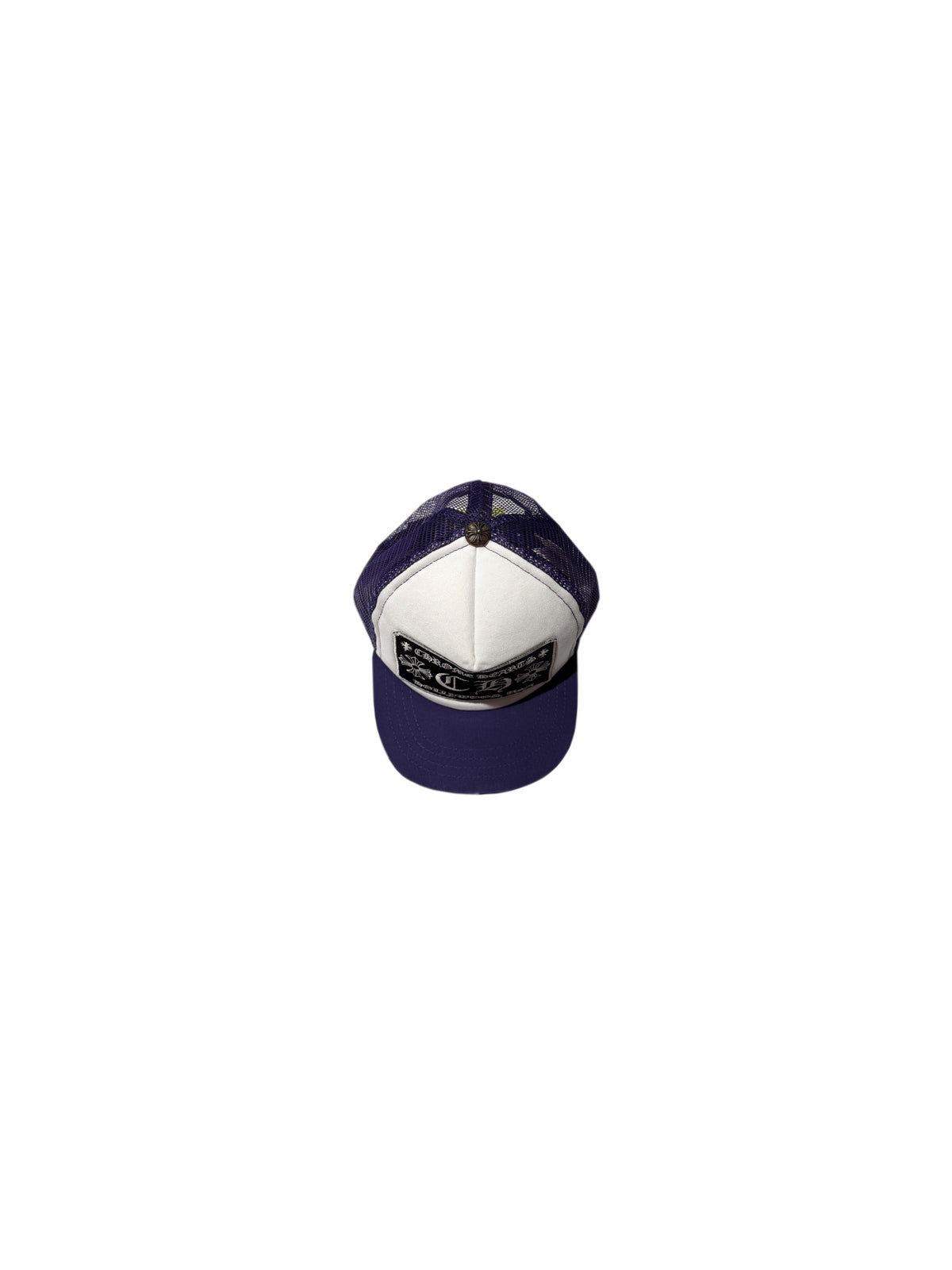 Chrome Hearts Purple Trucker Cap C119017667-Used