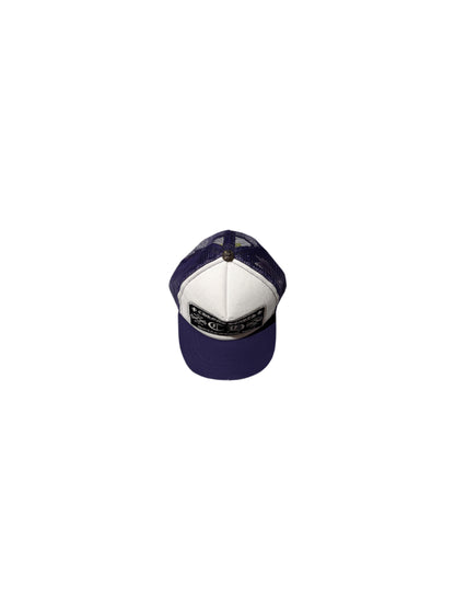 Chrome Hearts Purple Trucker Cap C119017667-Used