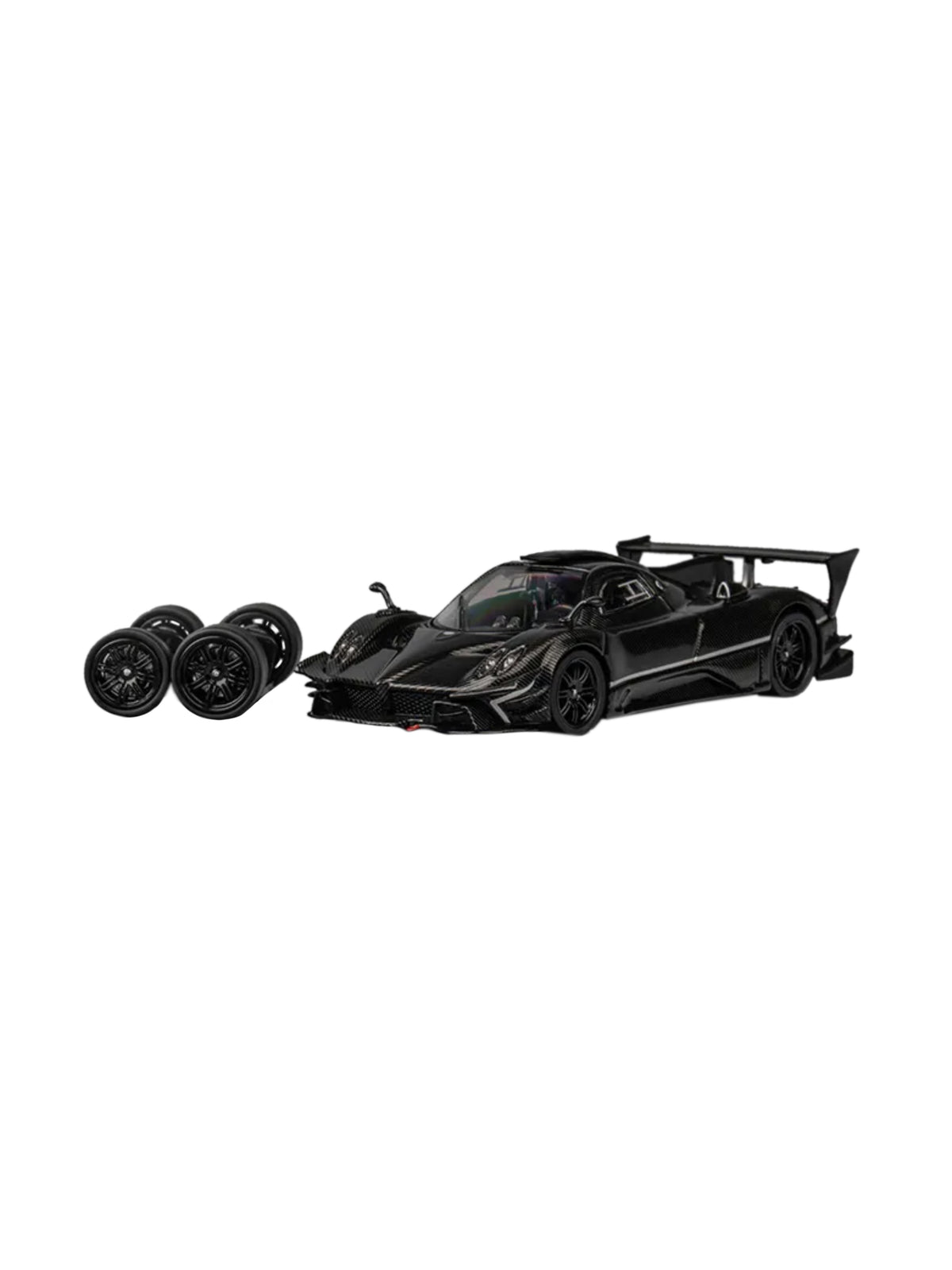CM 1:64 Pagani Zonda R Black Carbon R10