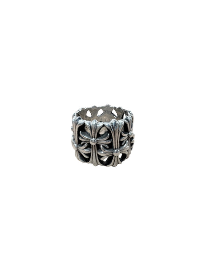 Chrome Hearts Cemetery Silver Ring US 13 C40115406-Used