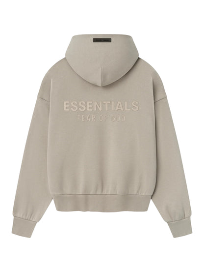 Essentials 25FW Classic Fit Fleece Hoodie Timber