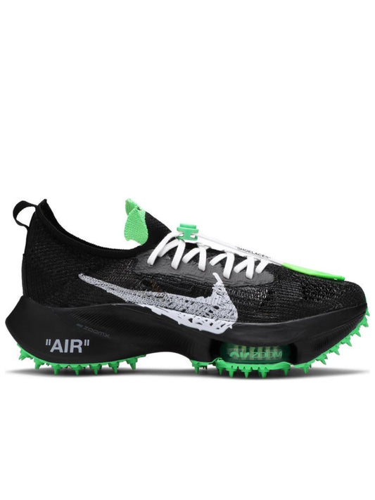 Nike Air Zoom Tempo Next% Flyknit Off-White Black Scream Green CV0697-001