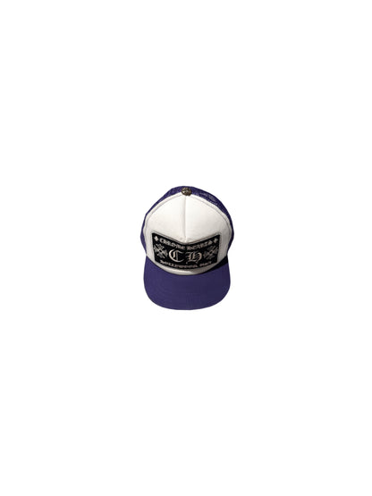 Chrome Hearts Purple Trucker Cap C119017667-Used