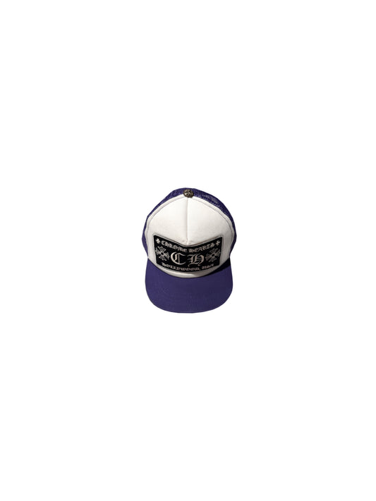 Chrome Hearts Purple Trucker Cap C119017667-Used