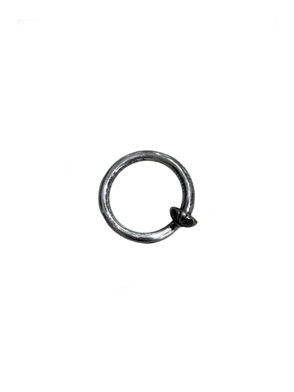 Chrome Hearts Nail Cross Ball Silver Ring US 9 C40115403-Used