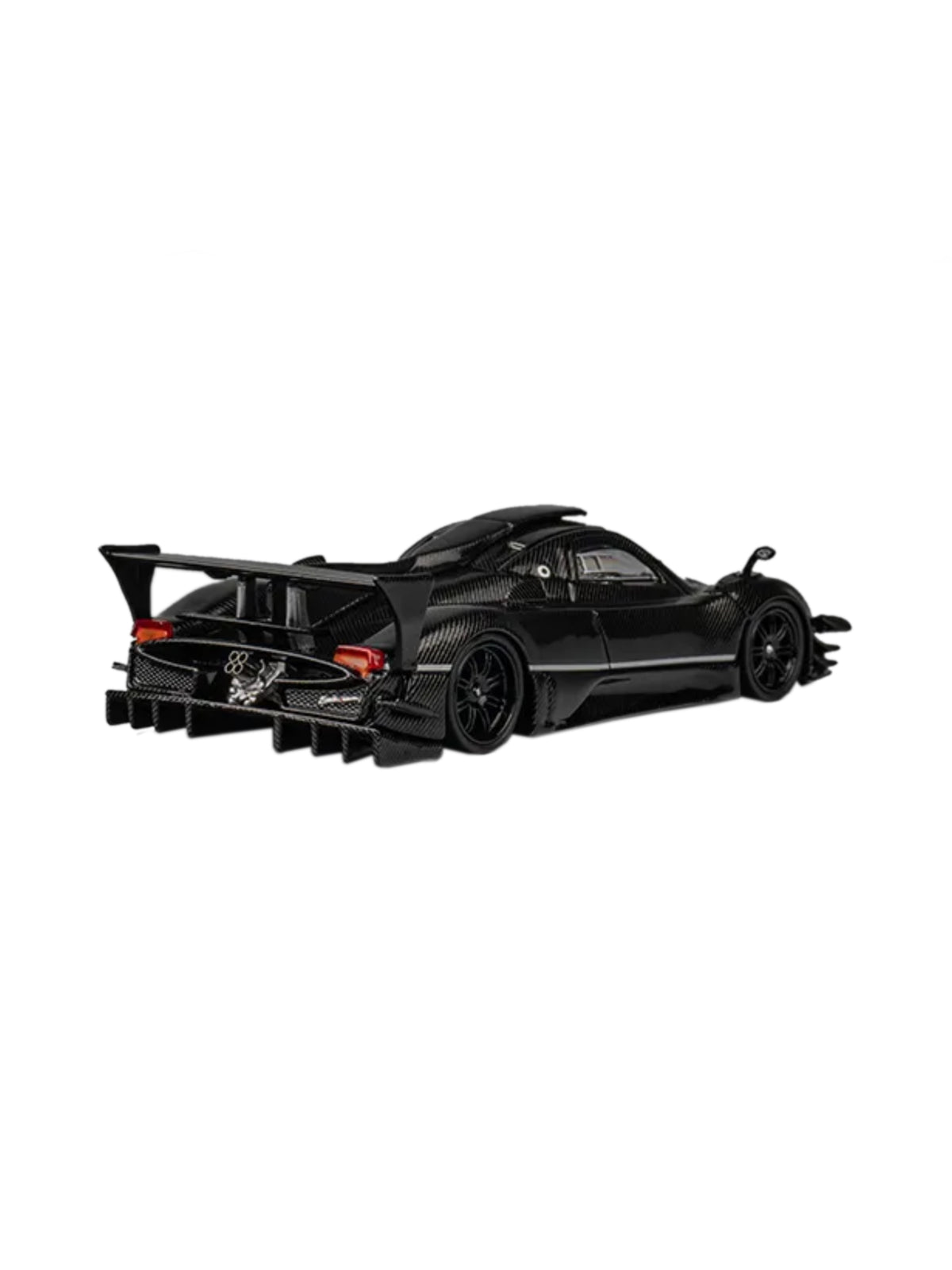 CM 1:64 Pagani Zonda R Black Carbon R10