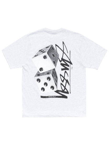 Stussy Tall Dice Tee Ash Heather