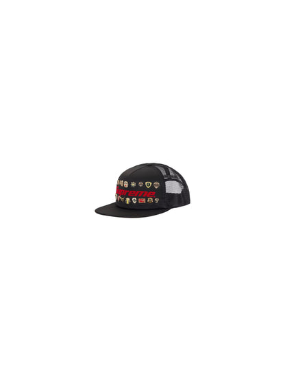 Supreme Pins Mesh Back 5-Panel Black