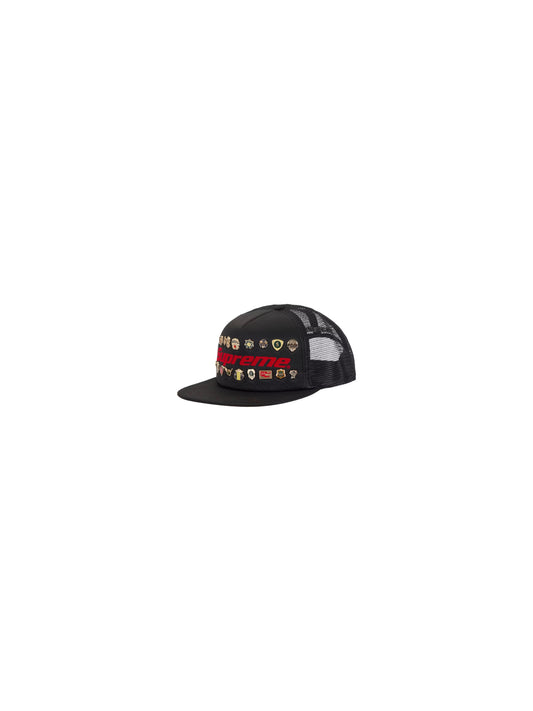 Supreme Pins Mesh Back 5-Panel Black