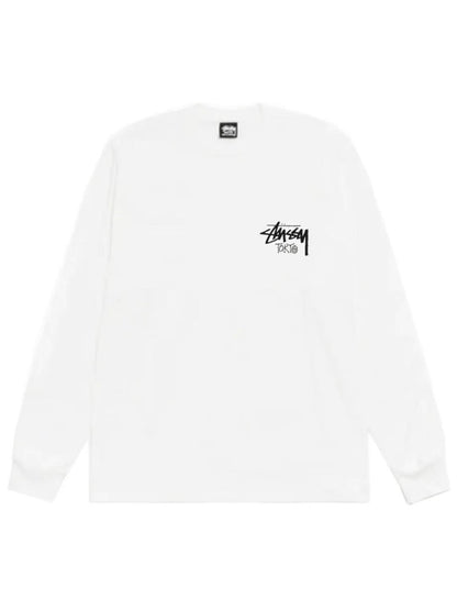 Stussy Stock Tokyo LS Tee White