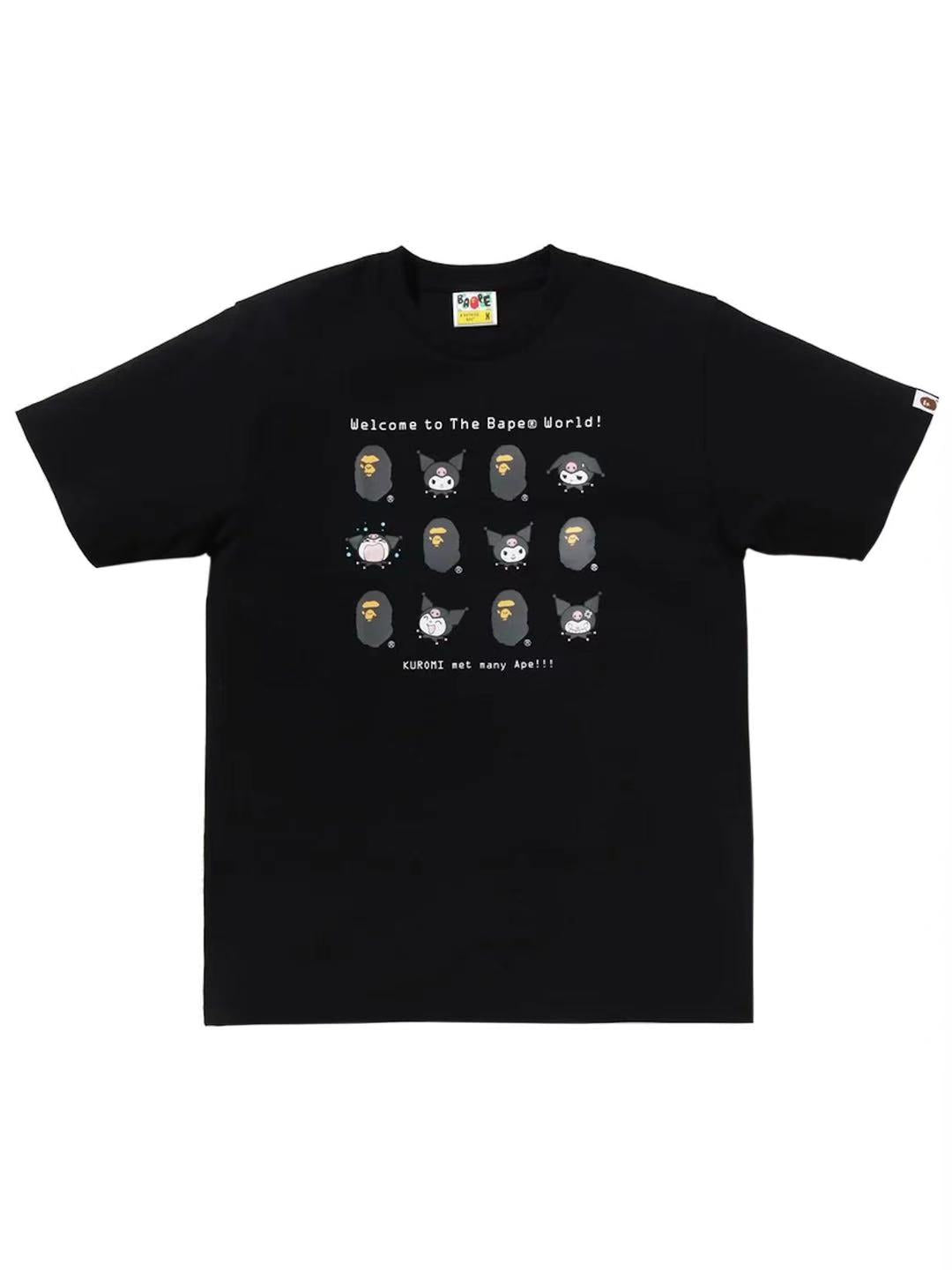 Bape x Kuromi Ladies Tee Black