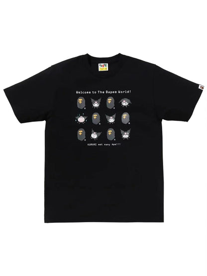 Bape x Kuromi Ladies Tee Black