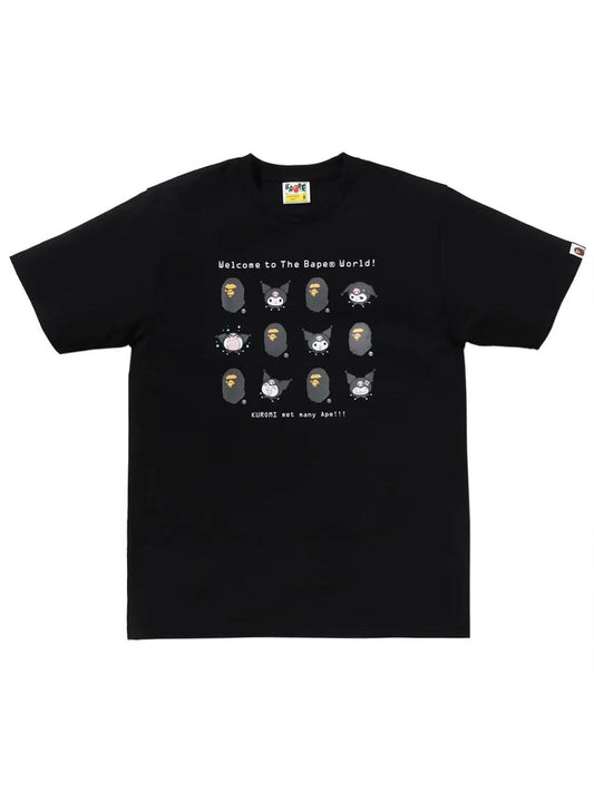 Bape x Kuromi Ladies Tee Black