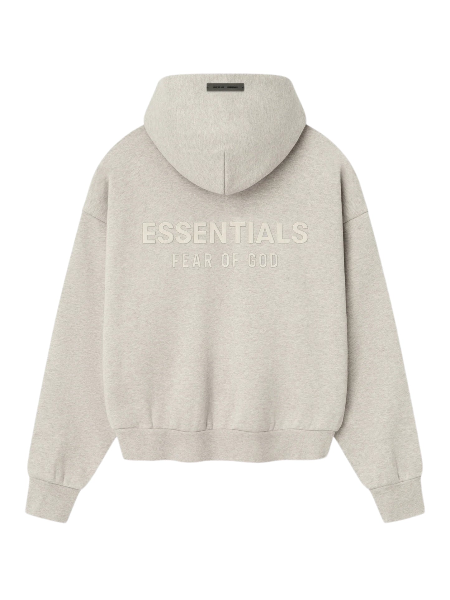Essentials 25FW Classic Fit Fleece Hoodie Heather Stone
