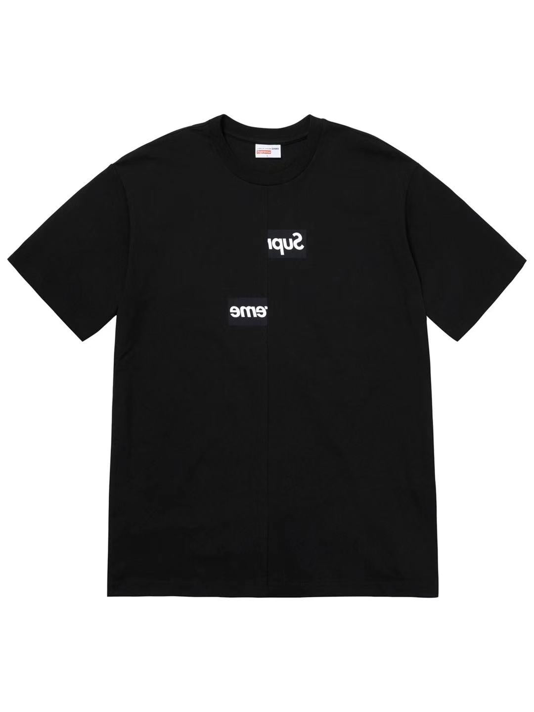 Supreme x Comme des Garcons  Box Logo Tee Black