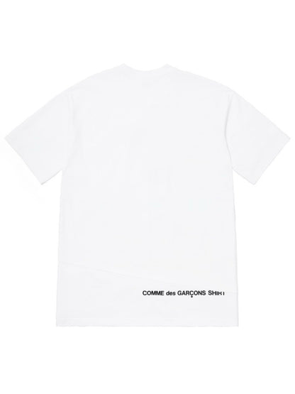 Supreme x Comme des Garcons  Box Logo Tee White