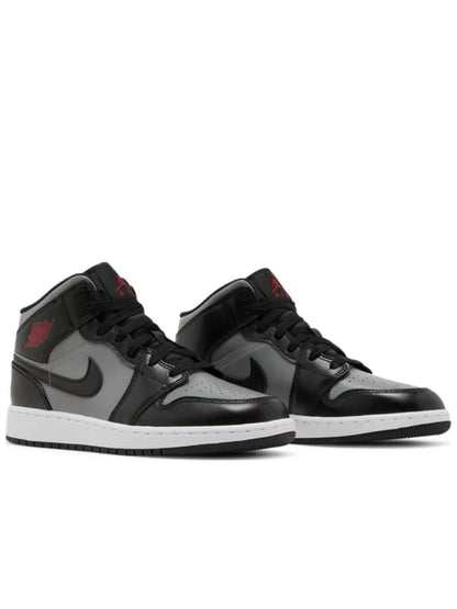 Air Jordan 1 Mid Shadow Red (GS) 554725-096