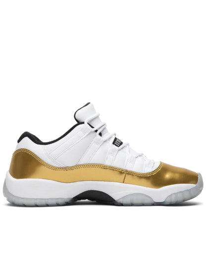 Air Jordan 11 Low BG WHT GOLD 528896-103