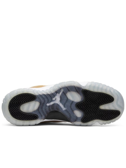 Air Jordan 11 Low BG WHT GOLD 528896-103