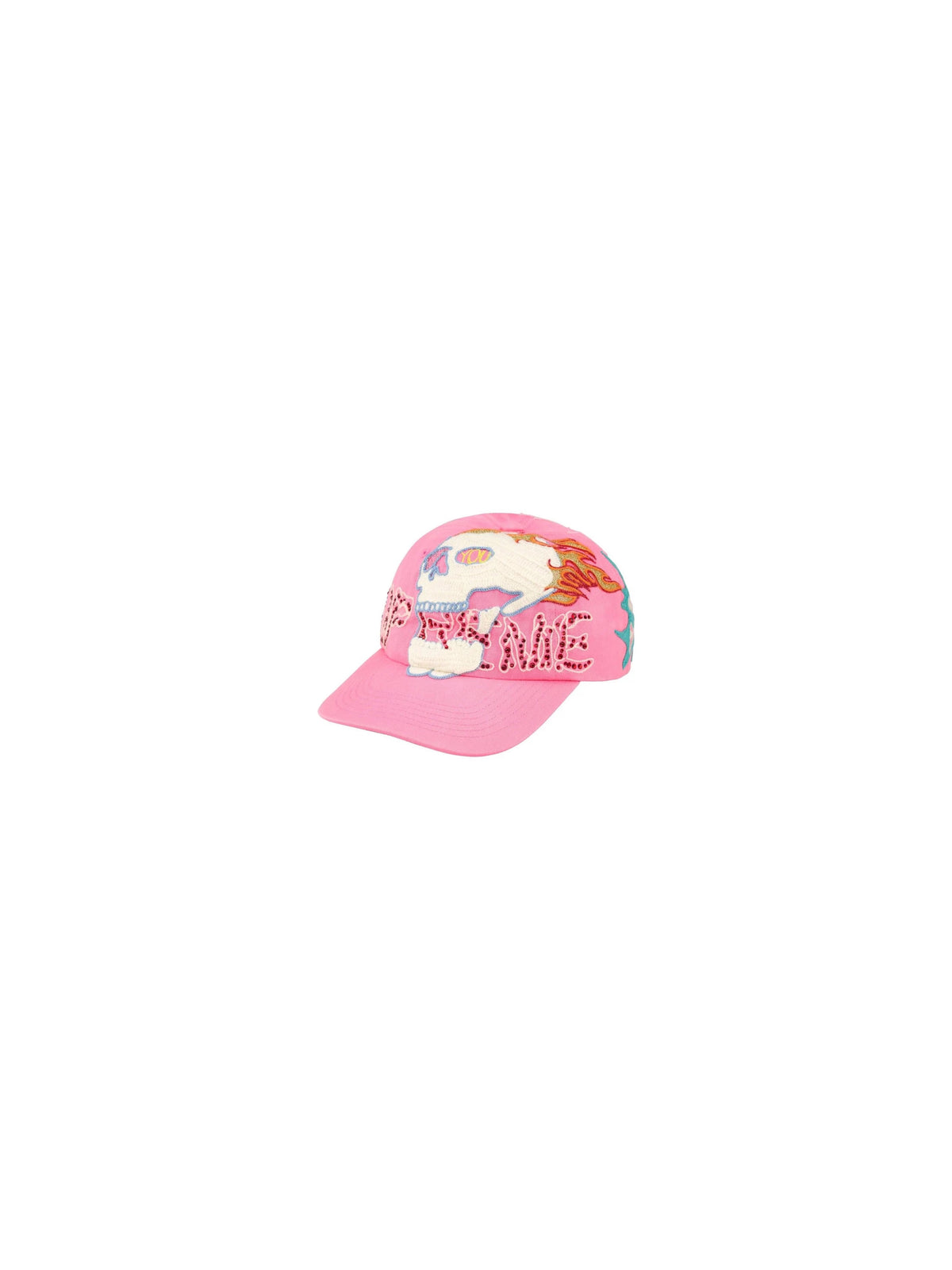 Supreme WFST 6 Panel Hat Pink