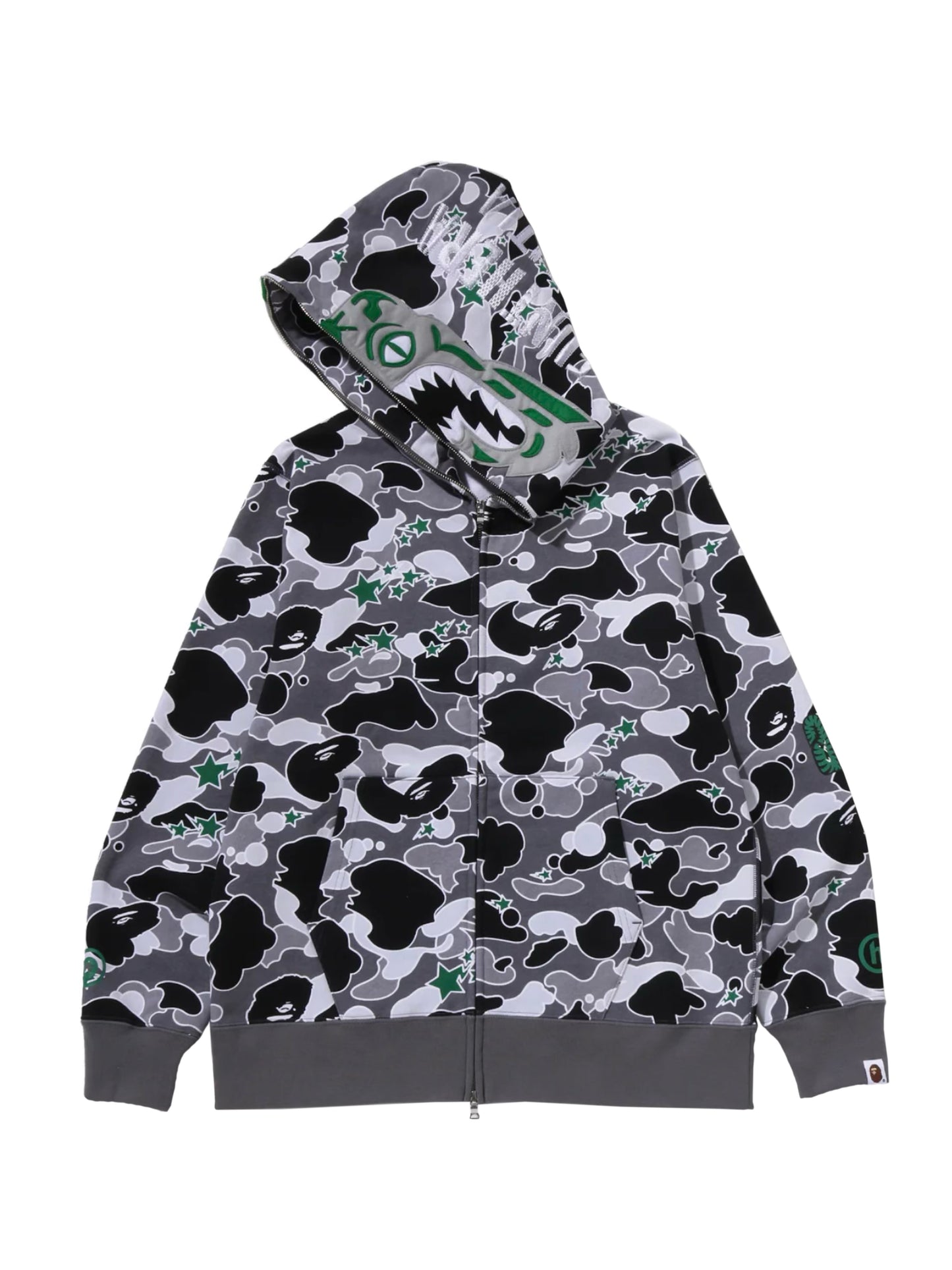 BAPE X Hidden STA Camo Tiger Full Zip Hoodie