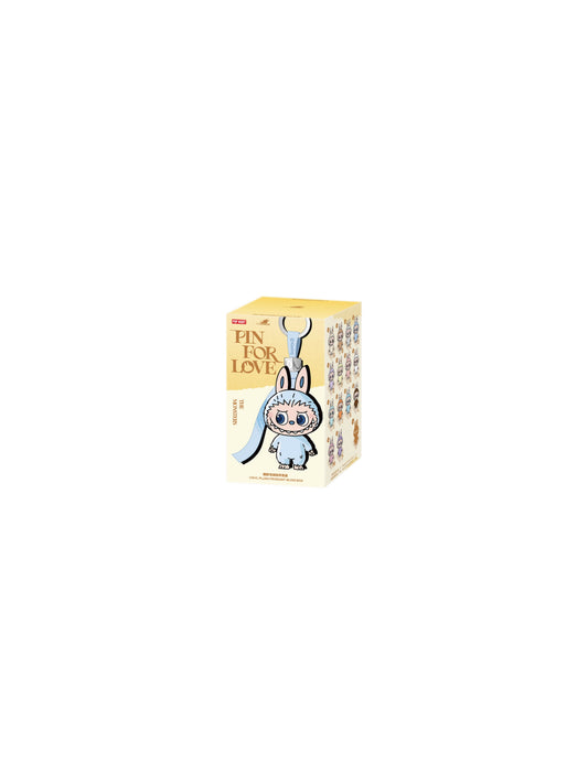 POP MART The Monsters Labubu PIN FOR LOVE SERIES Vinyl Plush Pendant blind box (A-M)