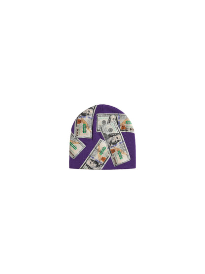 Supreme Money Beanie Purple