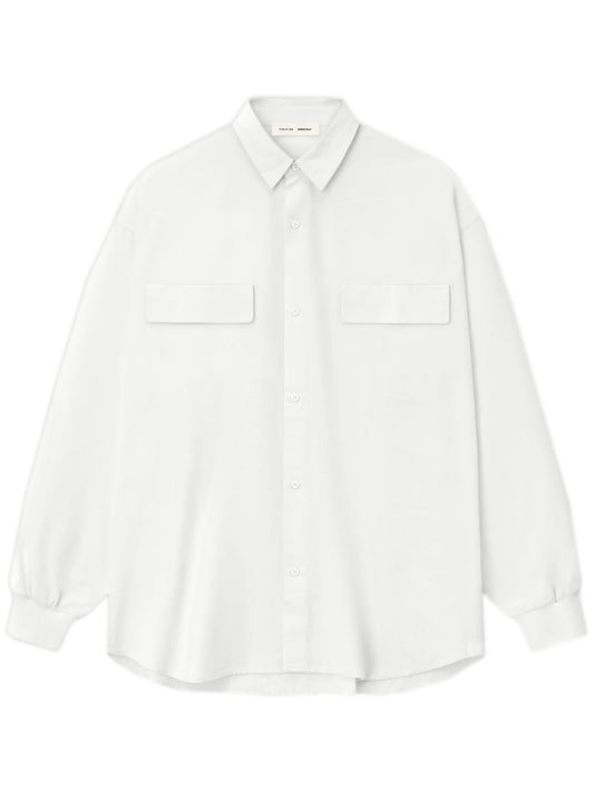 Essentials 25FW Oxford Shirt Cloud White