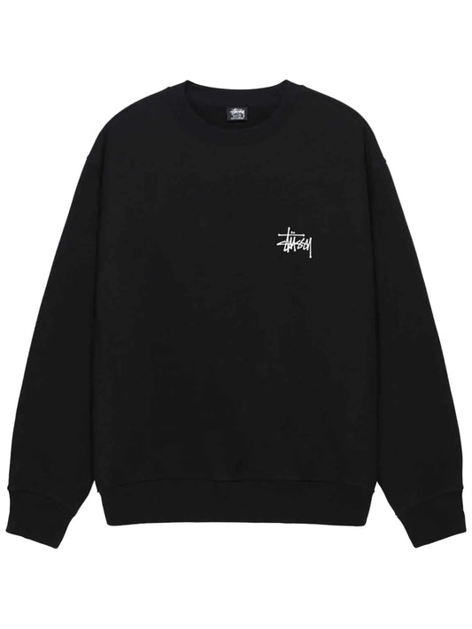 Stussy Basic Stussy Crewneck Black