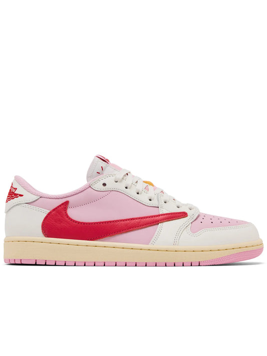 Air Jordan 1 x Travis Scott Retro Low Sail Tropical Pink IQ7604-101