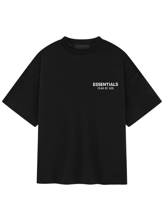 Essentials 25Ss Kids Jersey Crewneck Tee Black