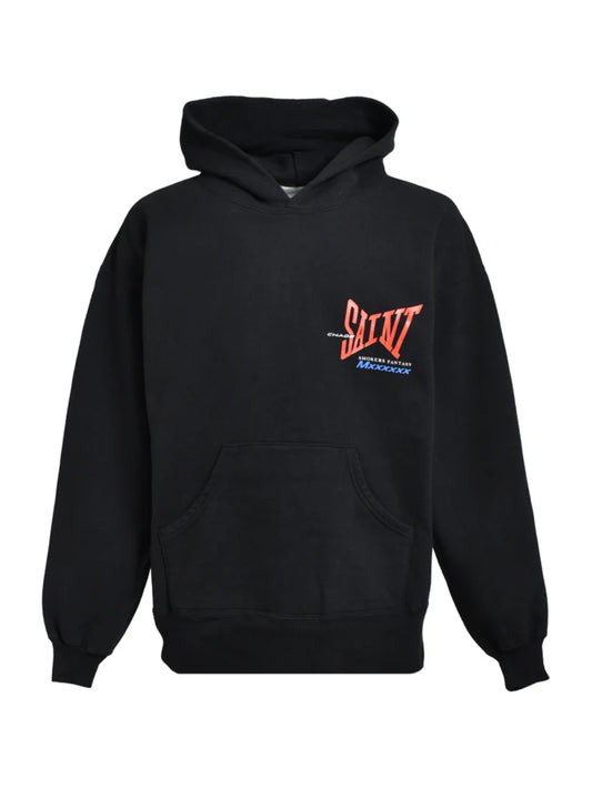 Saint Mxxxxxx Hoodie Ribon Saint Black