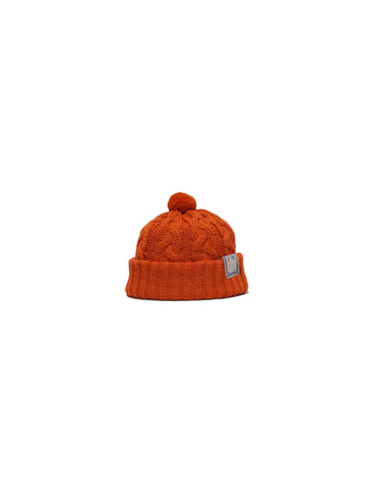 H.W Dog & Co Big Cable Knit Orange