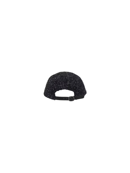 Supreme Boucle Camp Cap Black