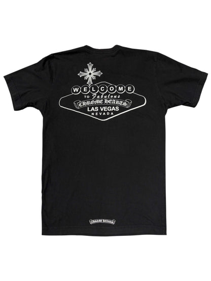 Chrome Hearts Las Vegas Pocket Tee Black M C119050100-Used