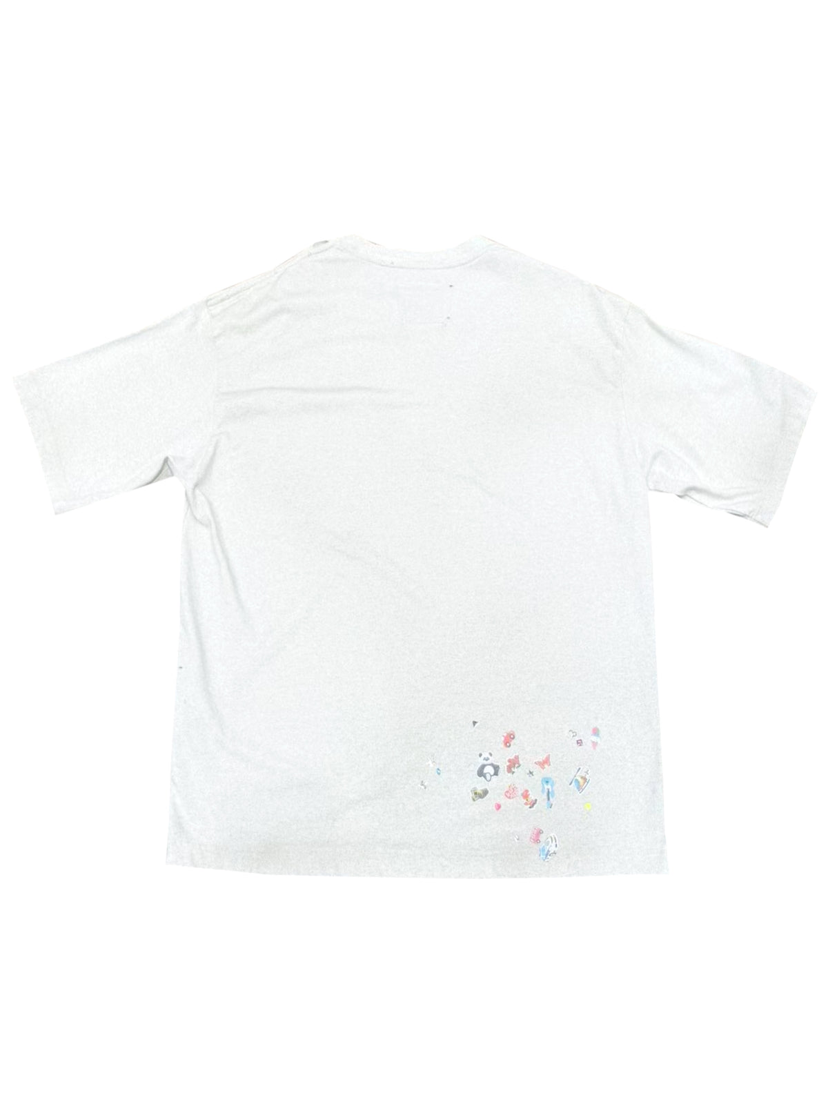 Maison Mihara Yasuhiro Kids Sticker Printed Tee Cream