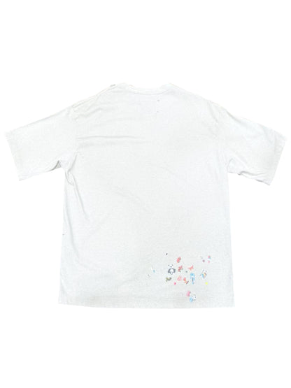 Maison Mihara Yasuhiro Kids Sticker Printed Tee Cream