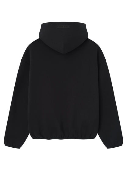 Essentials 25FW Modern Fit Fleece Hoodie Jet Black