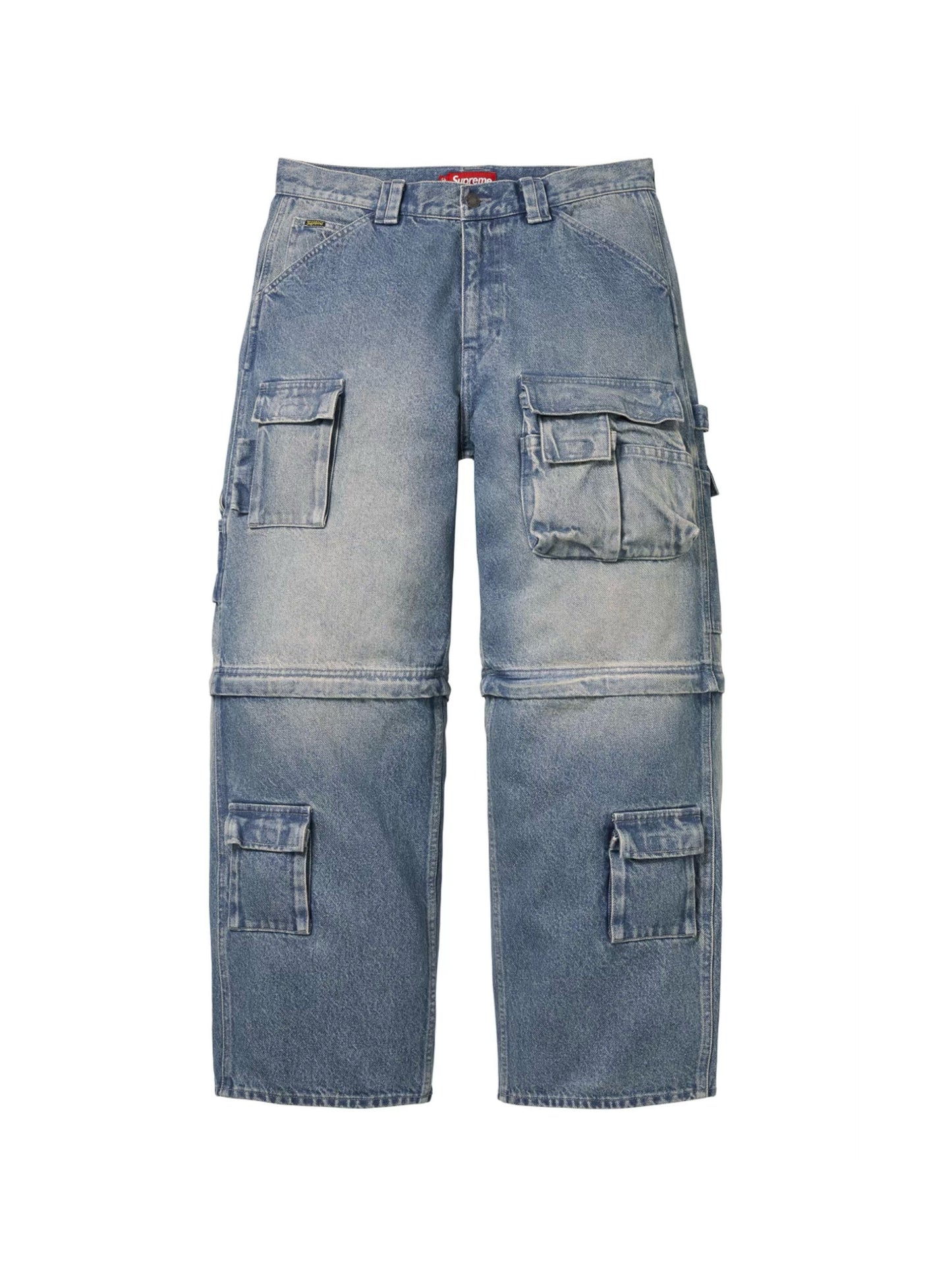 Supreme Zip Off Utility Pants Denim