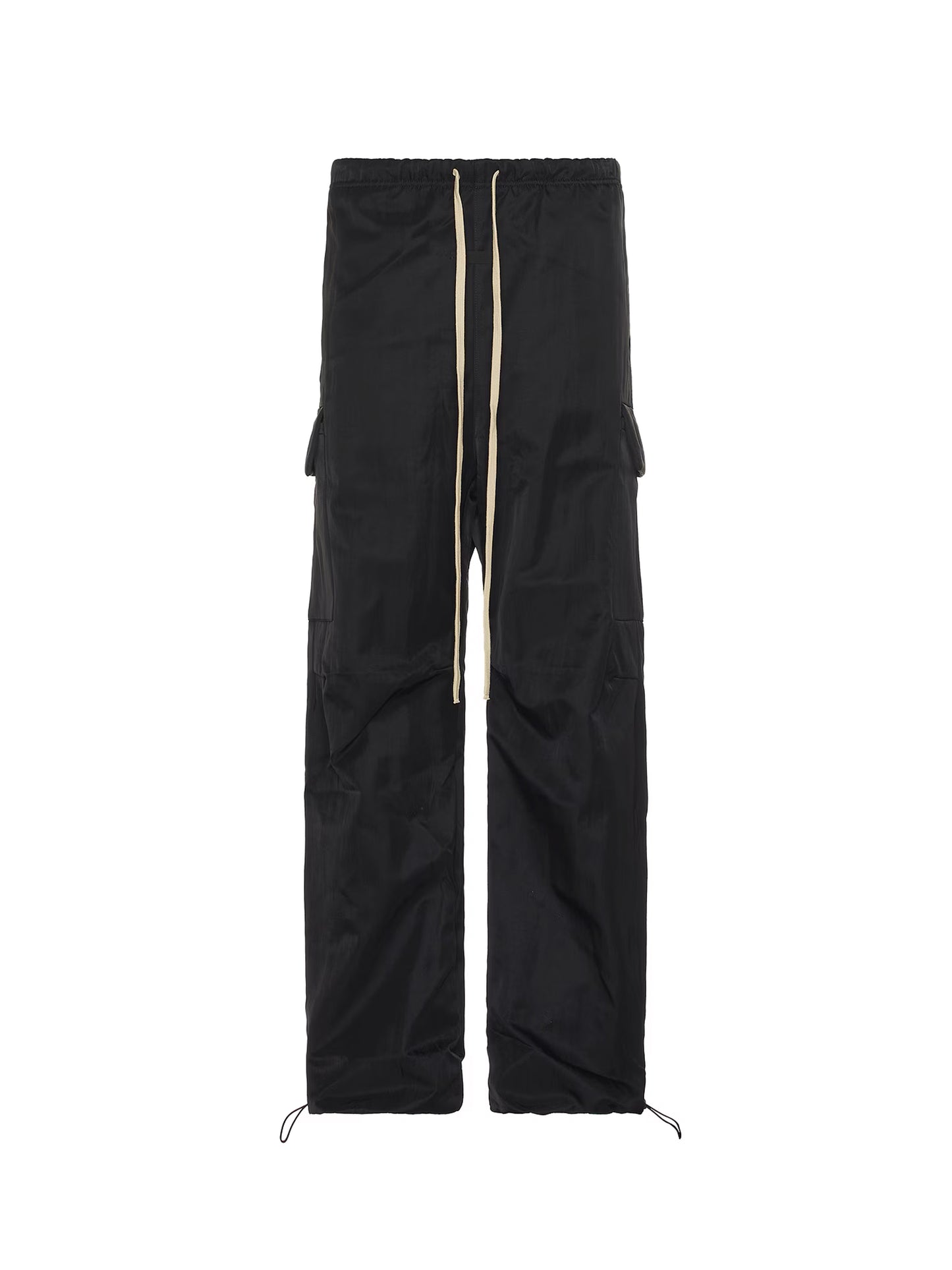 Essentials 24Fw Textured Nylon Field Pants Black