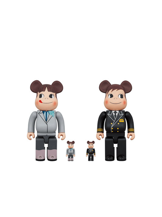 Bearbrick Peko Poko Airplane 400% + 100%