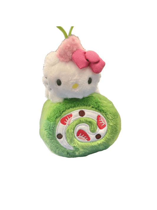 Hello Kitty Matcha Clip On California Exclusive Swiss Roll