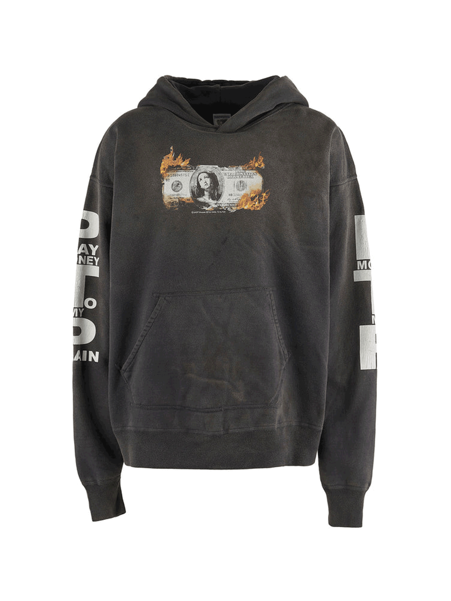 SAINT Mxxxxxx _ Pay money To my Pain PTP_HOODIE/BRAND MONEY / BLK