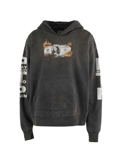 SAINT Mxxxxxx _ Pay money To my Pain PTP_HOODIE/BRAND MONEY / BLK