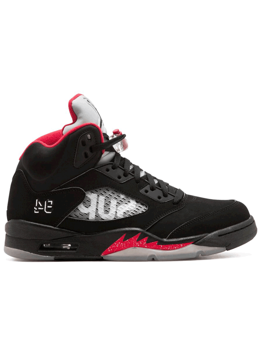 Air Jordan 5 Retro Supreme Black 824371-001