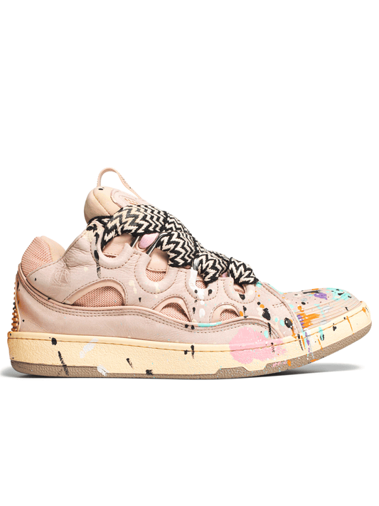 Lanvin Leather Curb Gallery Dept. Pale Pink Multi