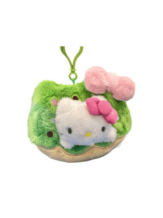 Hello Kitty Matcha Clip On California Exclusive Donut